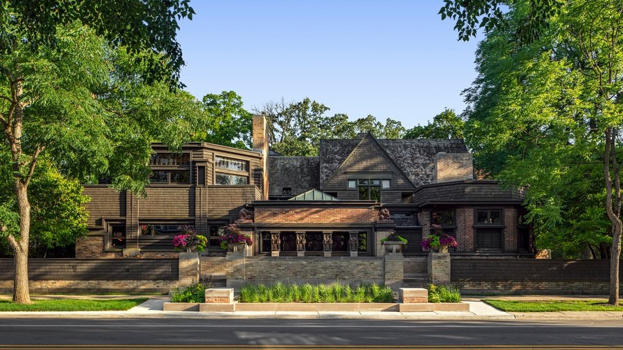 Oak Park streetscape