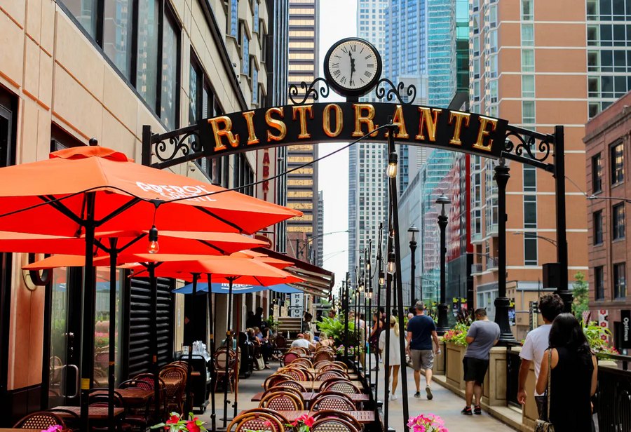 West Loop streetscape